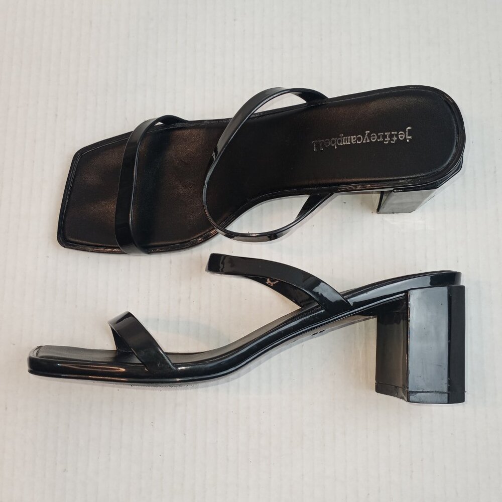 Jeffrey Campbell Slide On Block Heel Sandals - image 1